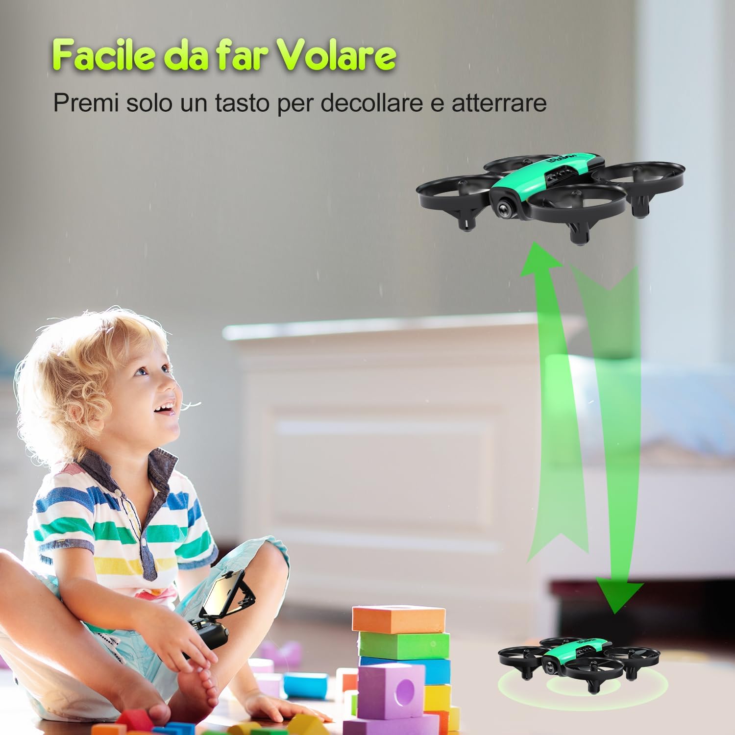 Loolinn Drone Giocattolo con Telecamera per Bambini - immagine 5