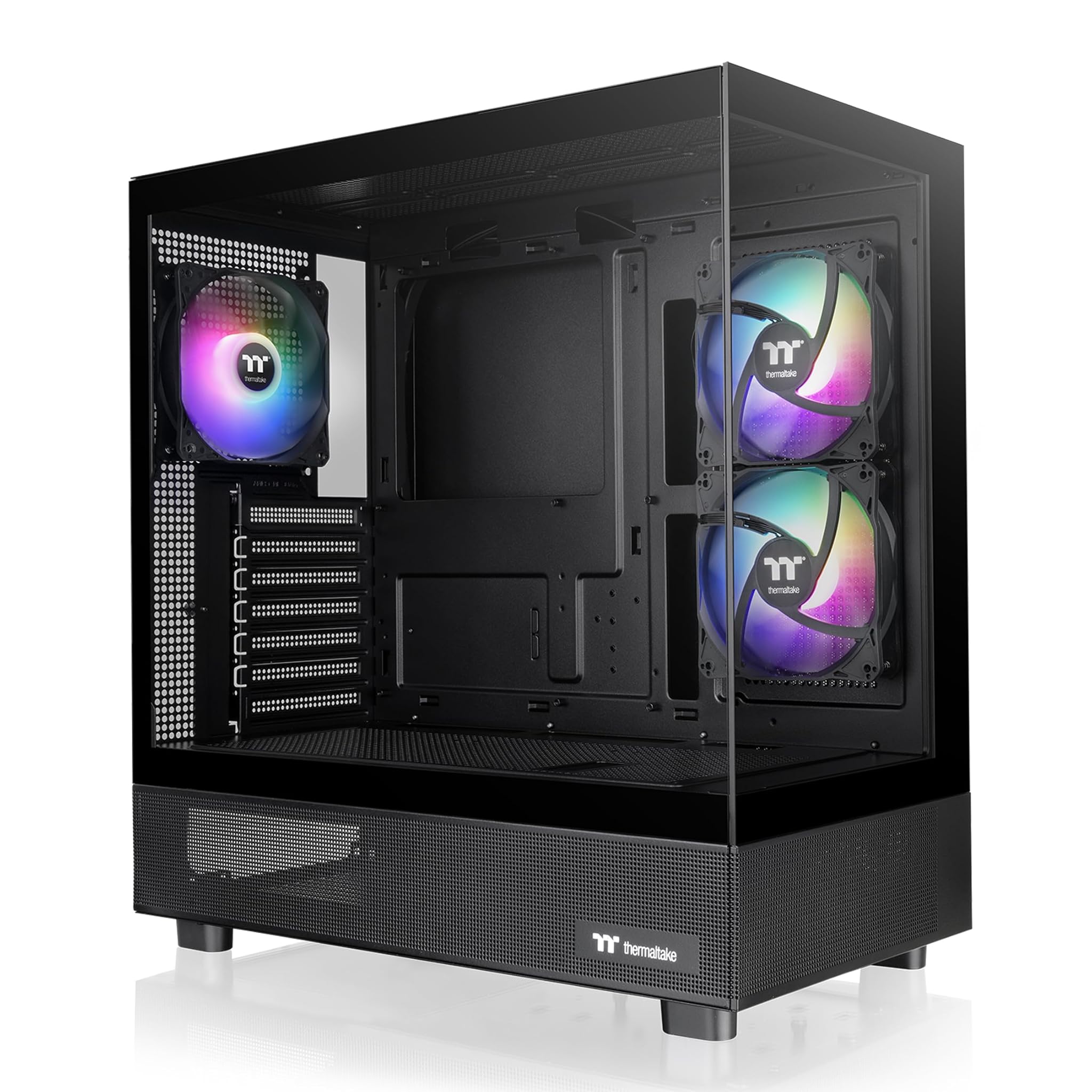Thermaltake View 270 Plus TG ARGB - Mid Tower E-ATX, Nero