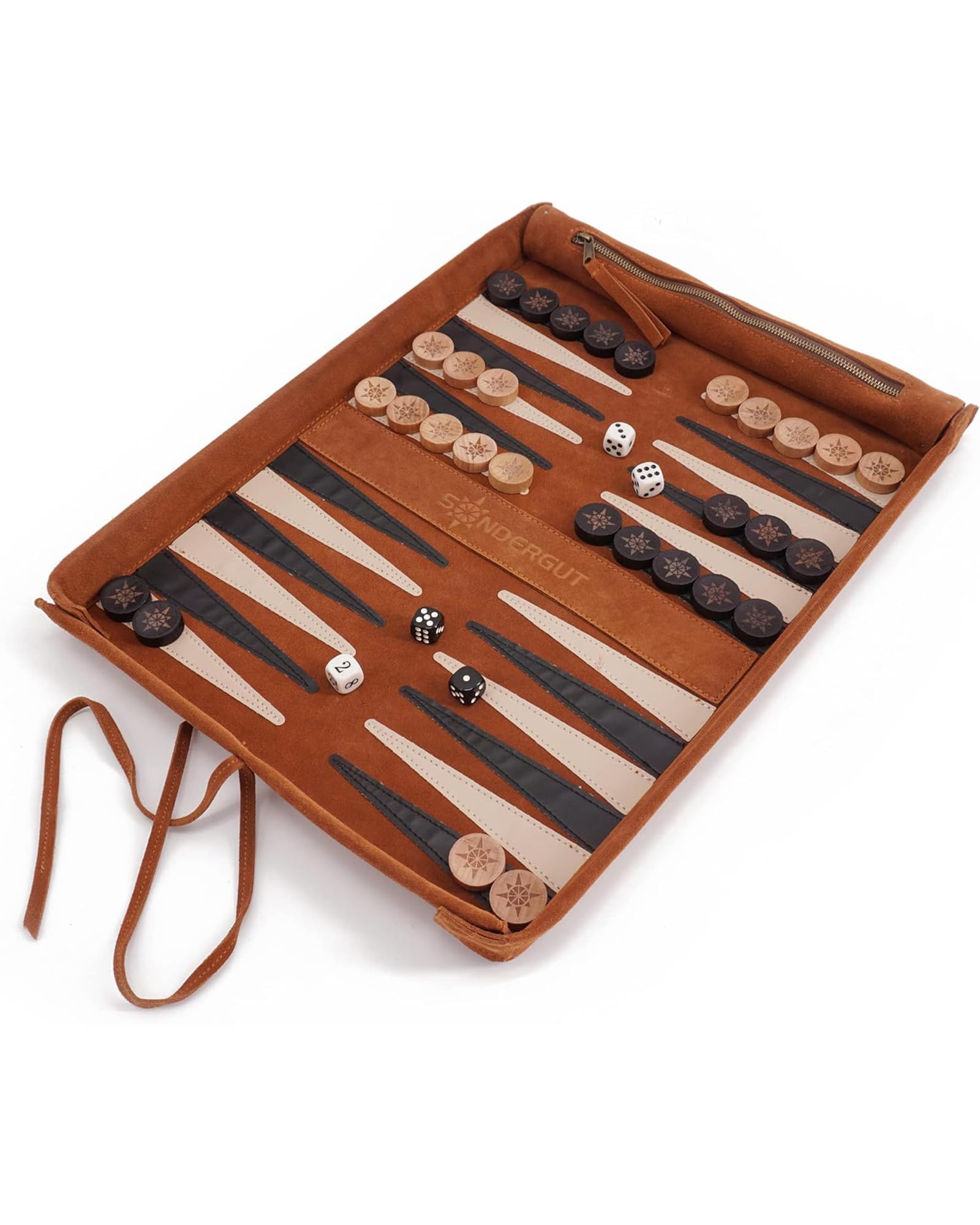 Sondergut Backgammon Deluxe - Design Pieghevole