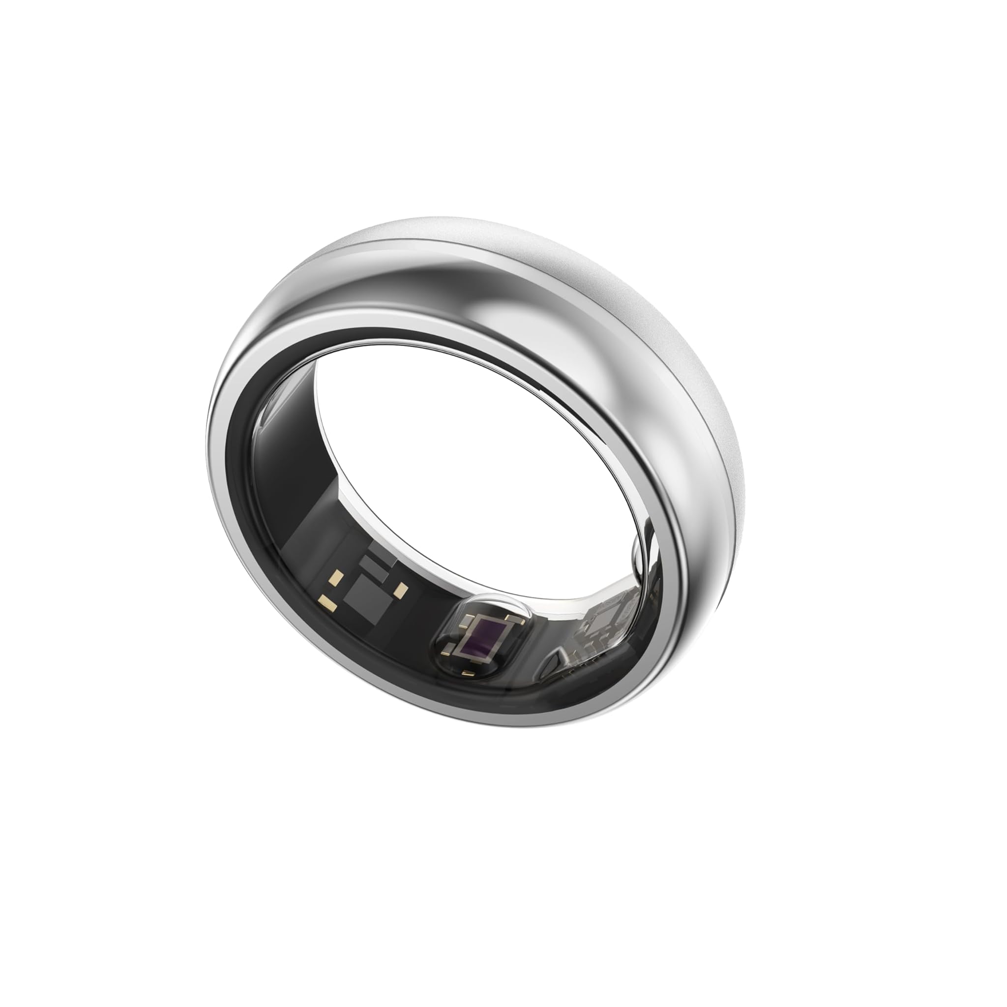 NEXTring N2 Smart Health Ring Argento Semi-Lucido Dimensione 8