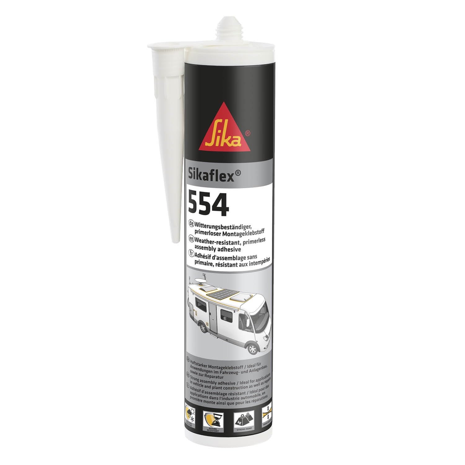 Sika Sikaflex 554 - Adesivo Multiuso Bianco 300ml - immagine 1
