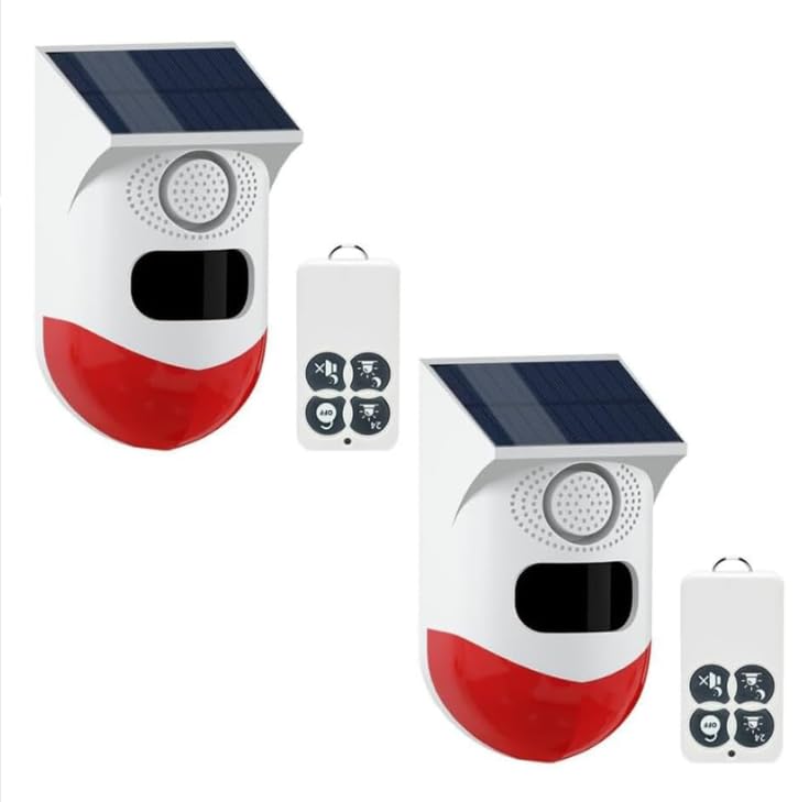 Yasorn Allarme Rilevatore di Movimento Esterno IP67 (2 Pack)