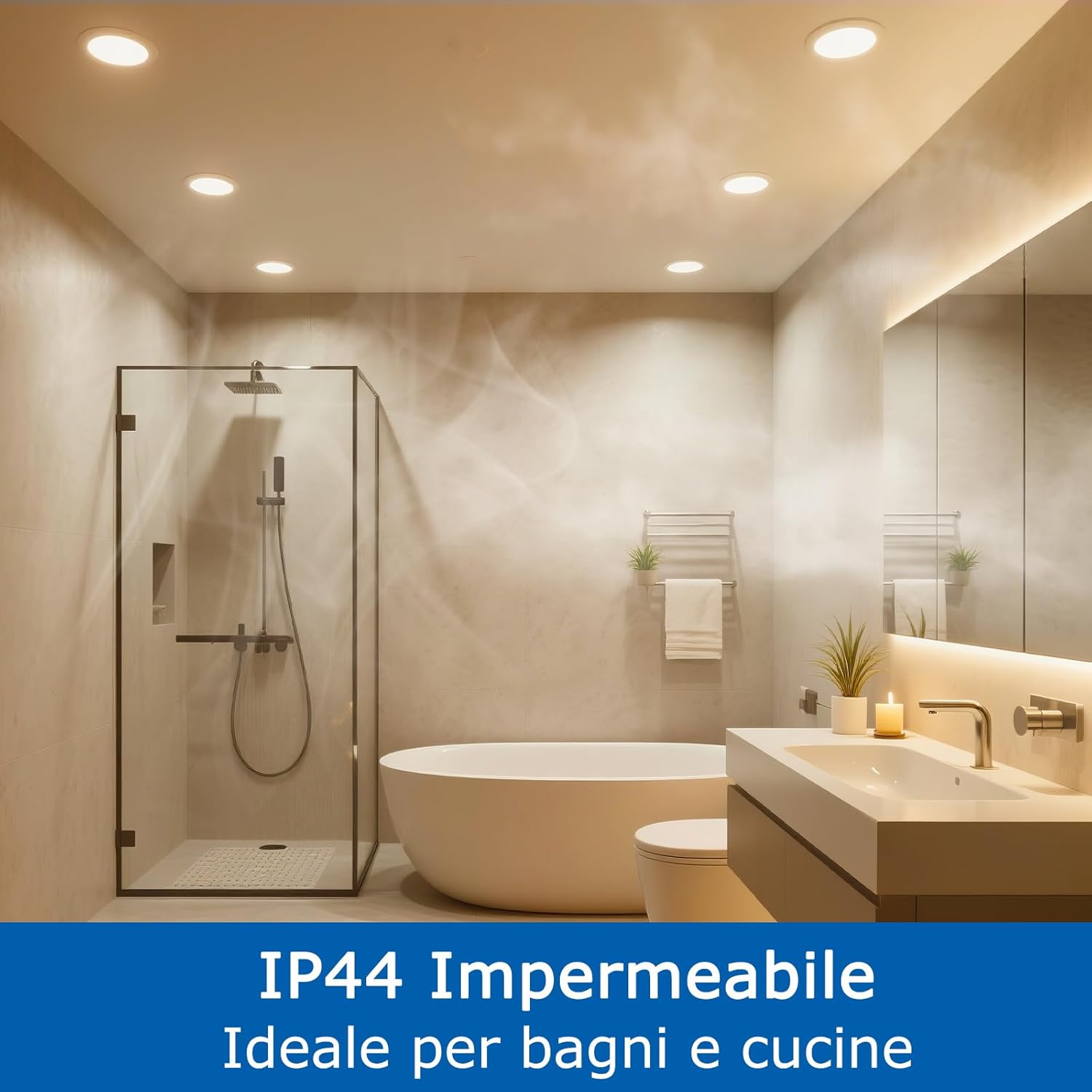 Zizzler 20 Faretti LED Incasso 5W, Luce Calda 3000K - immagine 4