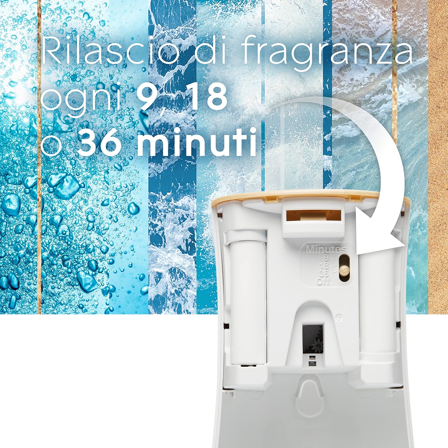 Glade Automatic Spray Ricarica Ocean Adventure - 4x269ml - immagine 3