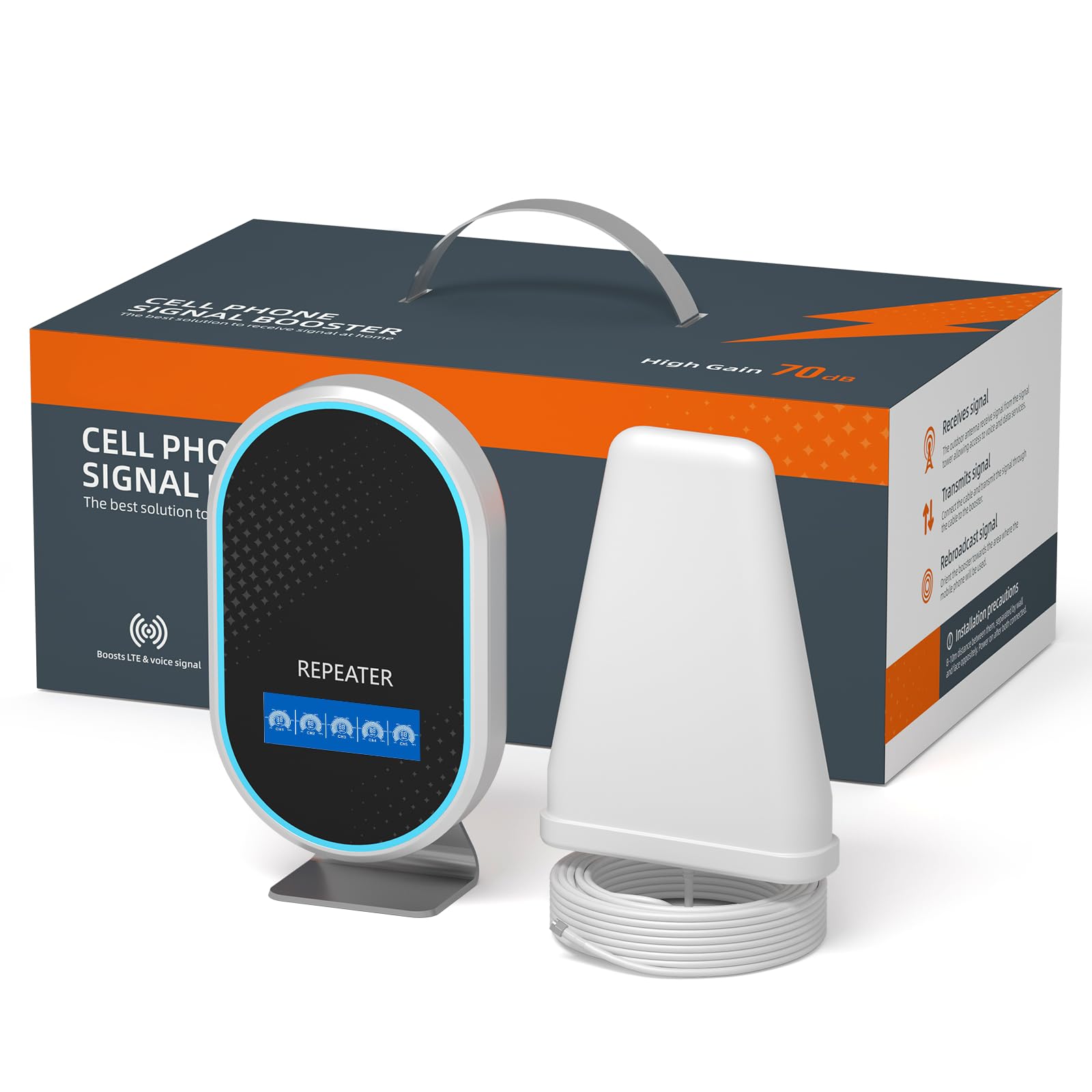 Amplificatore Segnale Cellulare 5G 4G LTE per Casa