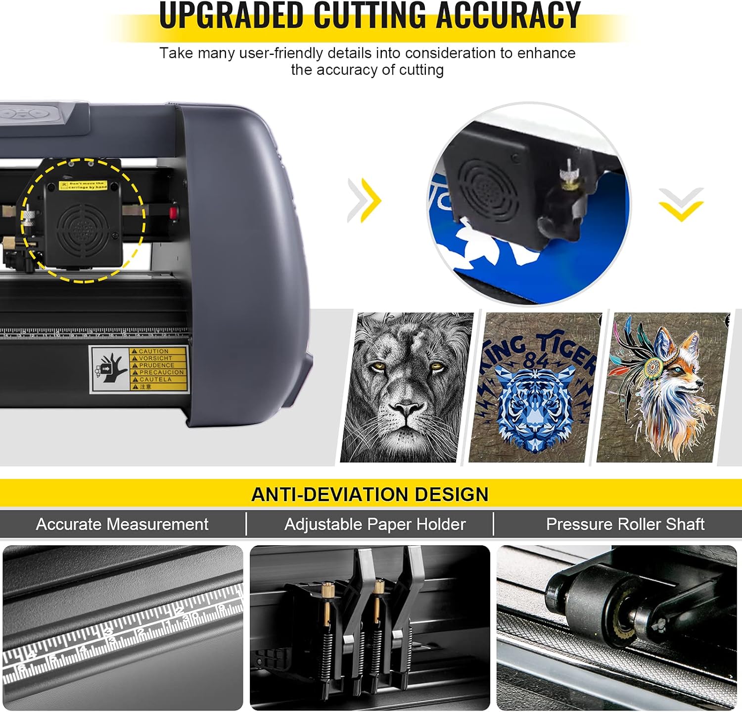 VEVOR Set di Taglio Vinile 375 mm per Stampante - immagine 3