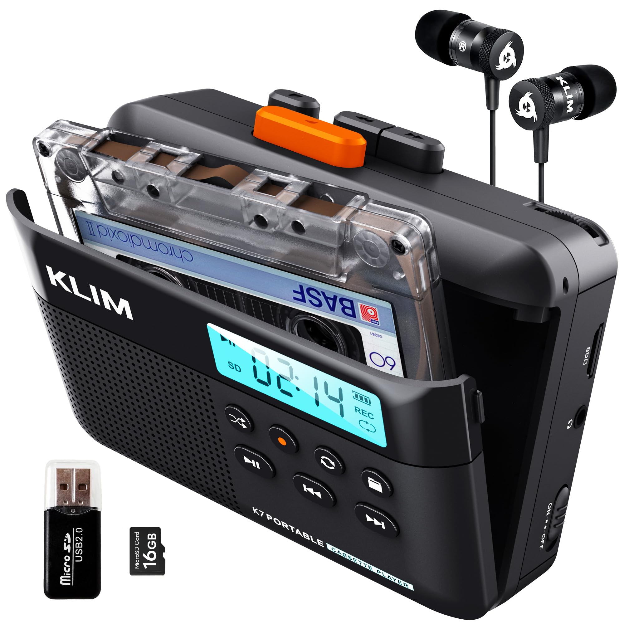 K7 Cassette Player - Convertitore MP3 Portatile