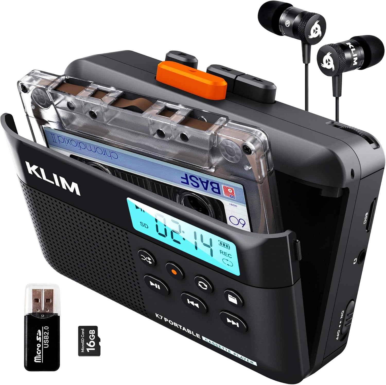 K7 Cassette Player - Convertitore MP3 Portatile - immagine 1