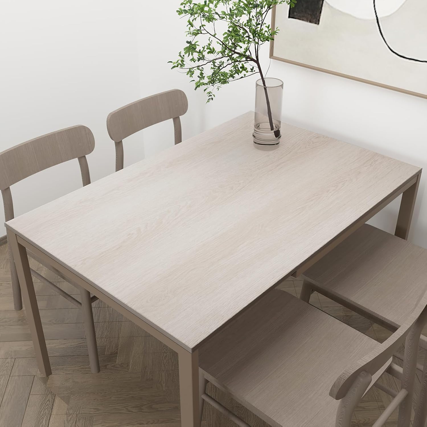 Totio Pellicola Autoadesiva 80cm x 4m, Bianco Caldo - immagine 5