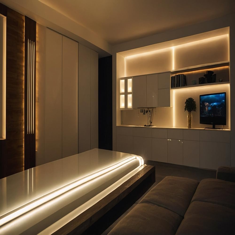 Berixdeep Striscia LED COB 20 Metri Bianco Caldo DC24V - immagine 7