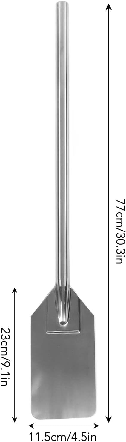 Spatola da Cucina Ultra Lunga 77cm in Acciaio Inossidabile - immagine 4