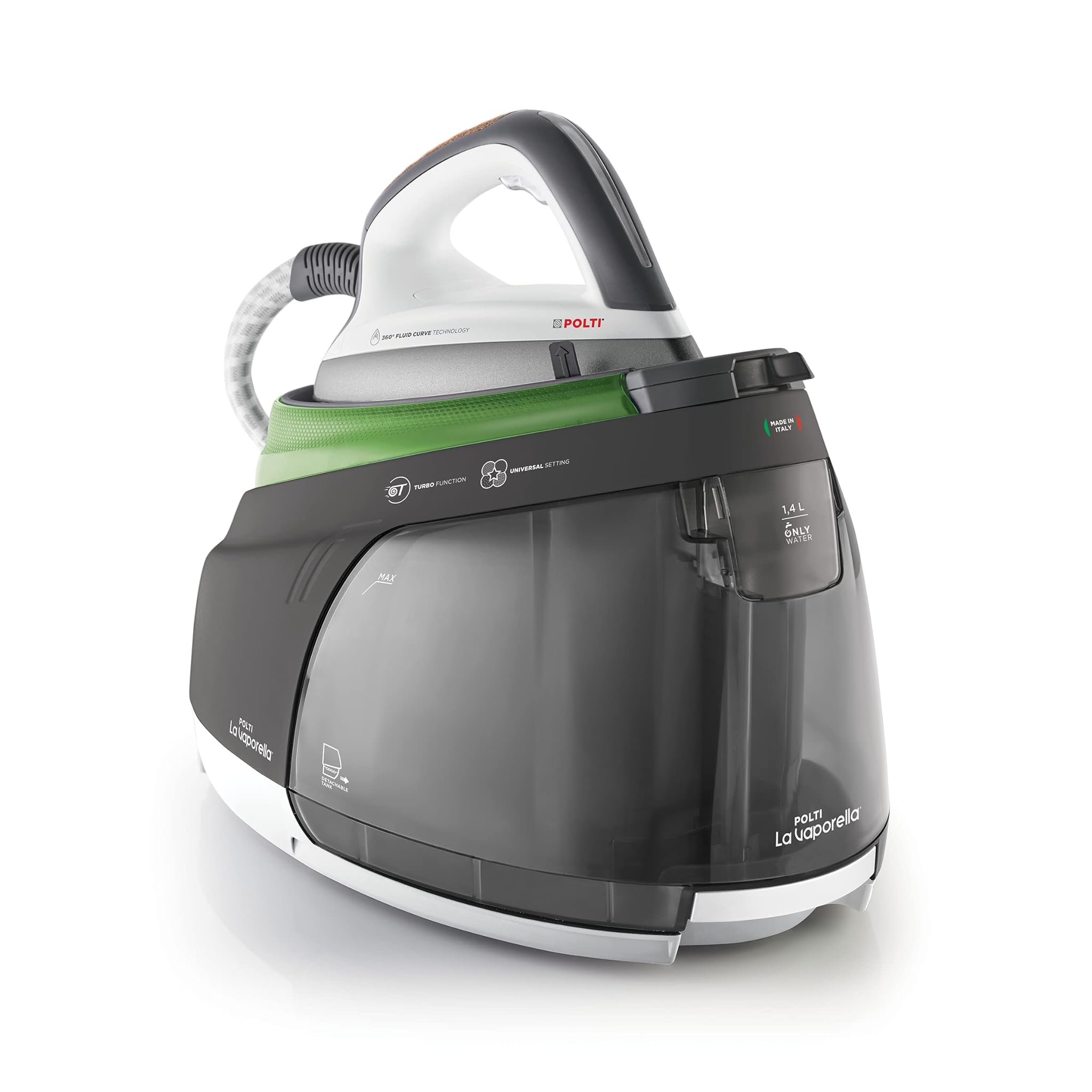 Polti La Vaporella XT90C - Ferro da Stiro con Caldaia, Verde