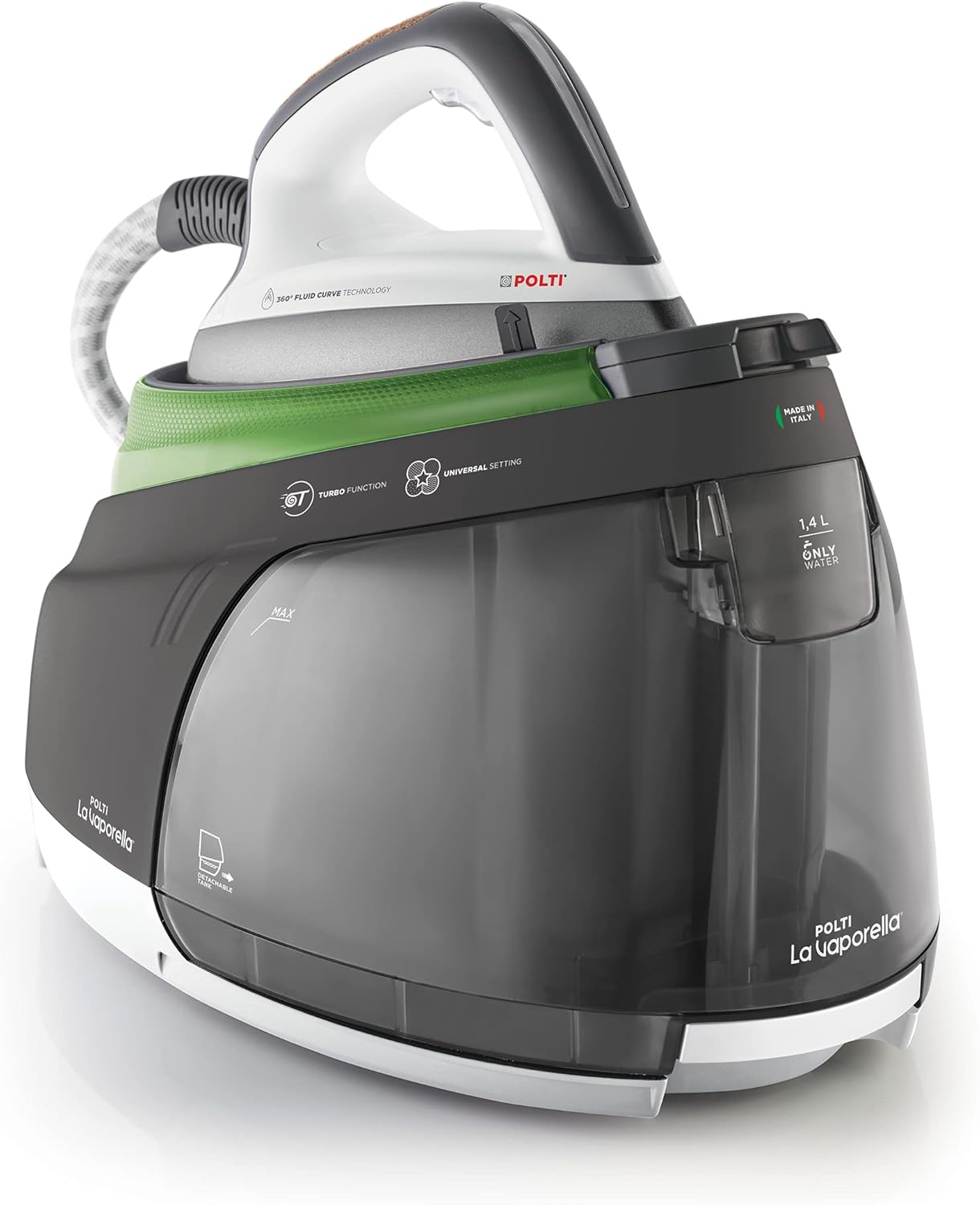 Polti La Vaporella XT90C - Ferro da Stiro con Caldaia, Verde - immagine 1