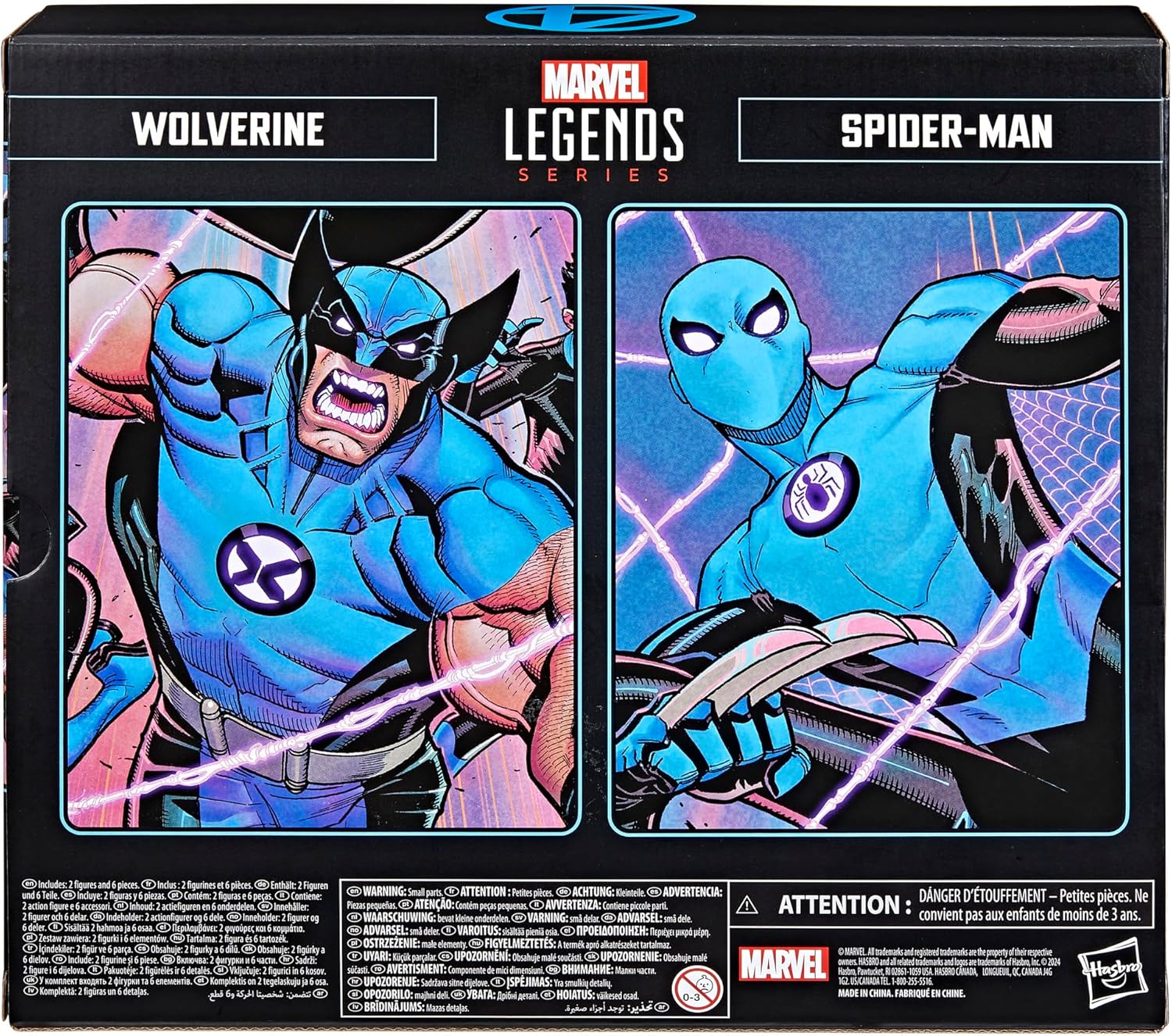 Hasbro Marvel Legends Series - Wolverine e Spider-Man - immagine 8