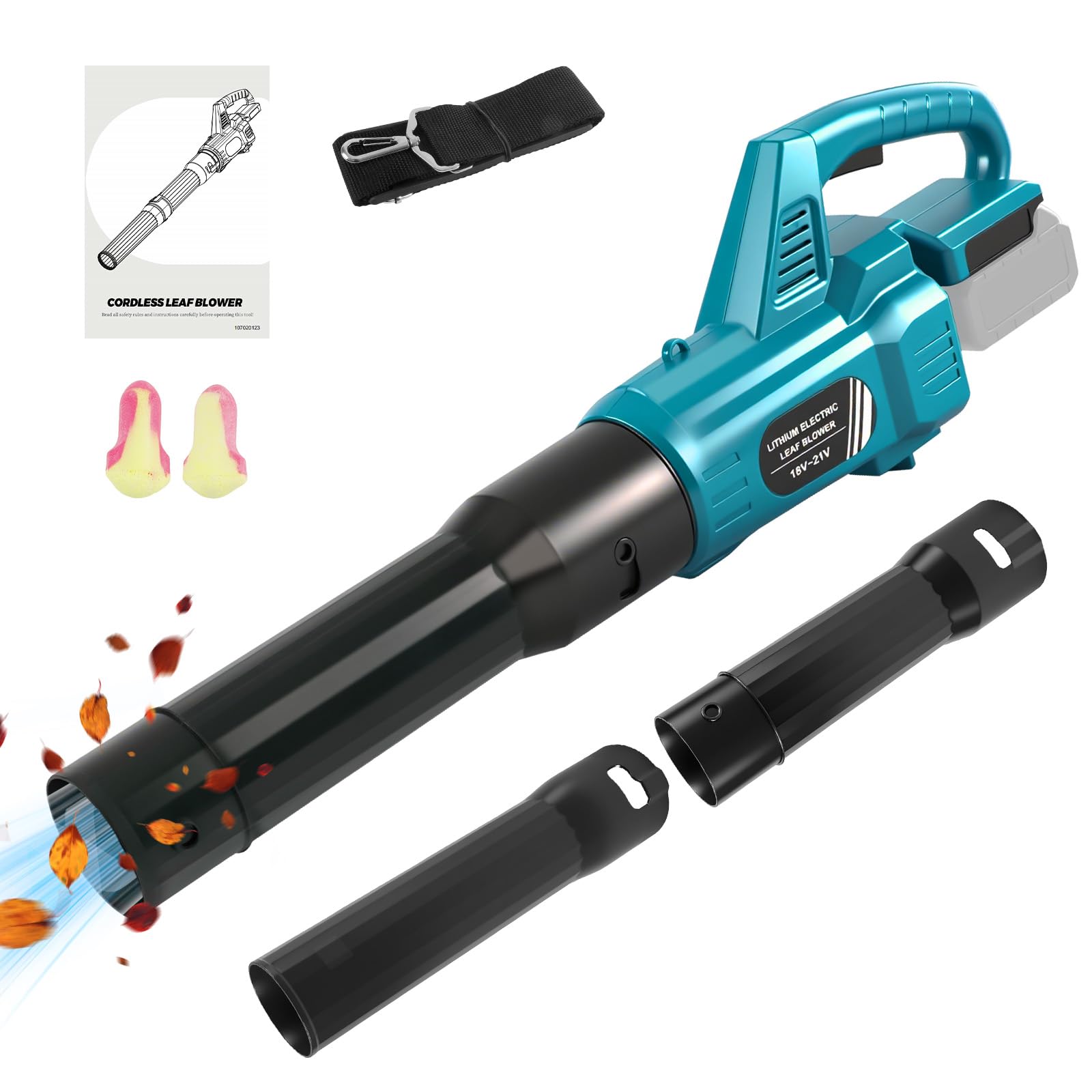 Soffiatore Foglie a Batteria 120 km/h