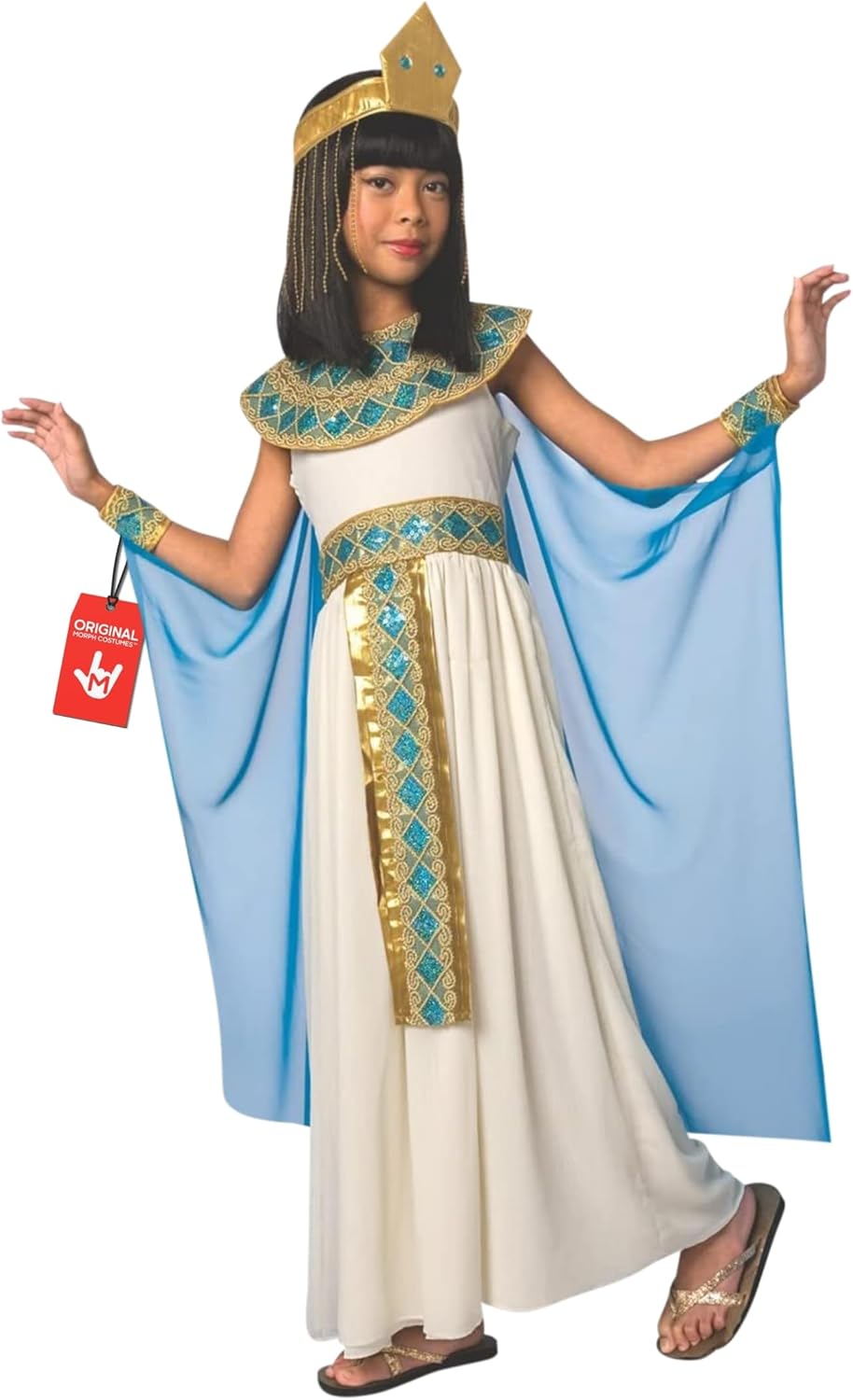Morph Vestito Cleopatra Bambina - Costume Carnevale - immagine 1