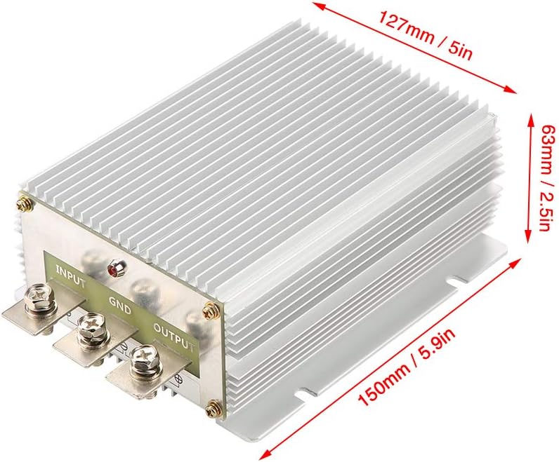 Convertitore DC 24V a 12V 60A Step-down 720W - immagine 2