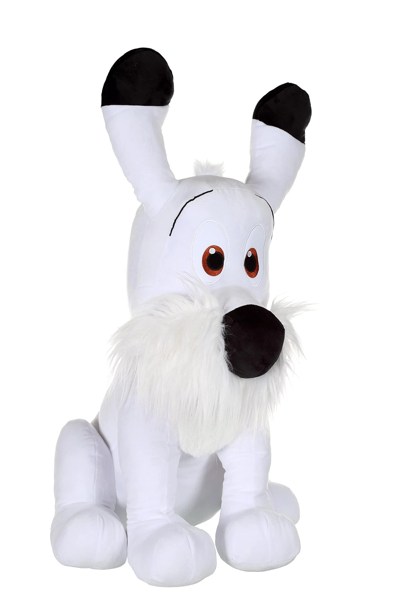 GIPSY TOYS - Peluche Cane Idefix 60 cm, Bianco