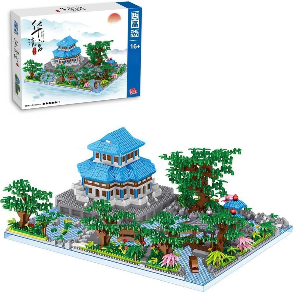 Building Blocks Notre Dame de Huaqing Palast 3307 Mattoncini