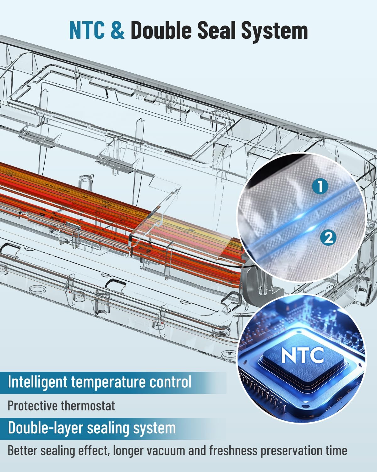 Macchina Sottovuoto Alimenti Professionale 12-IN-1 - immagine 4