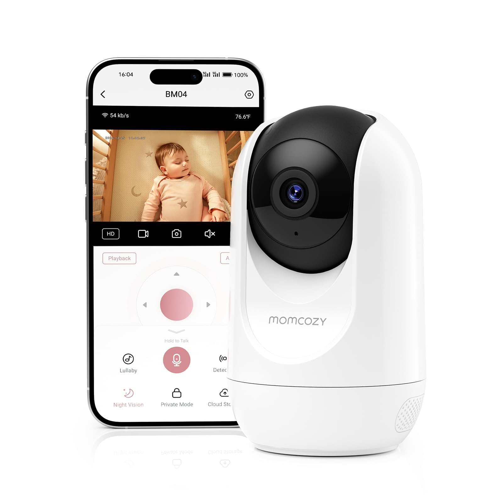 Momcozy Telecamera Aggiuntiva per Baby Monitor BM04