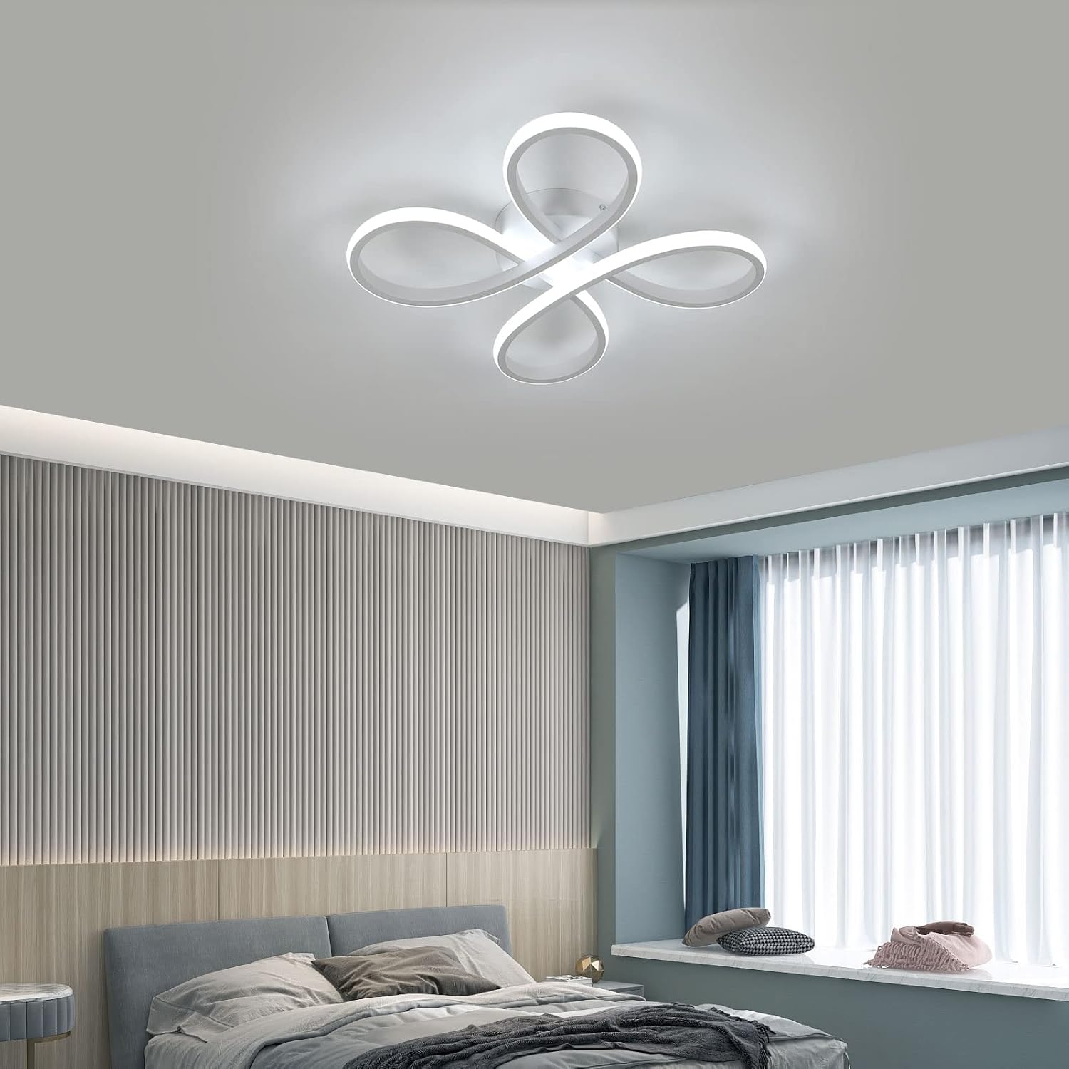 Plafoniera LED Soffitto 30W 6500K Bianco Freddo - immagine 6
