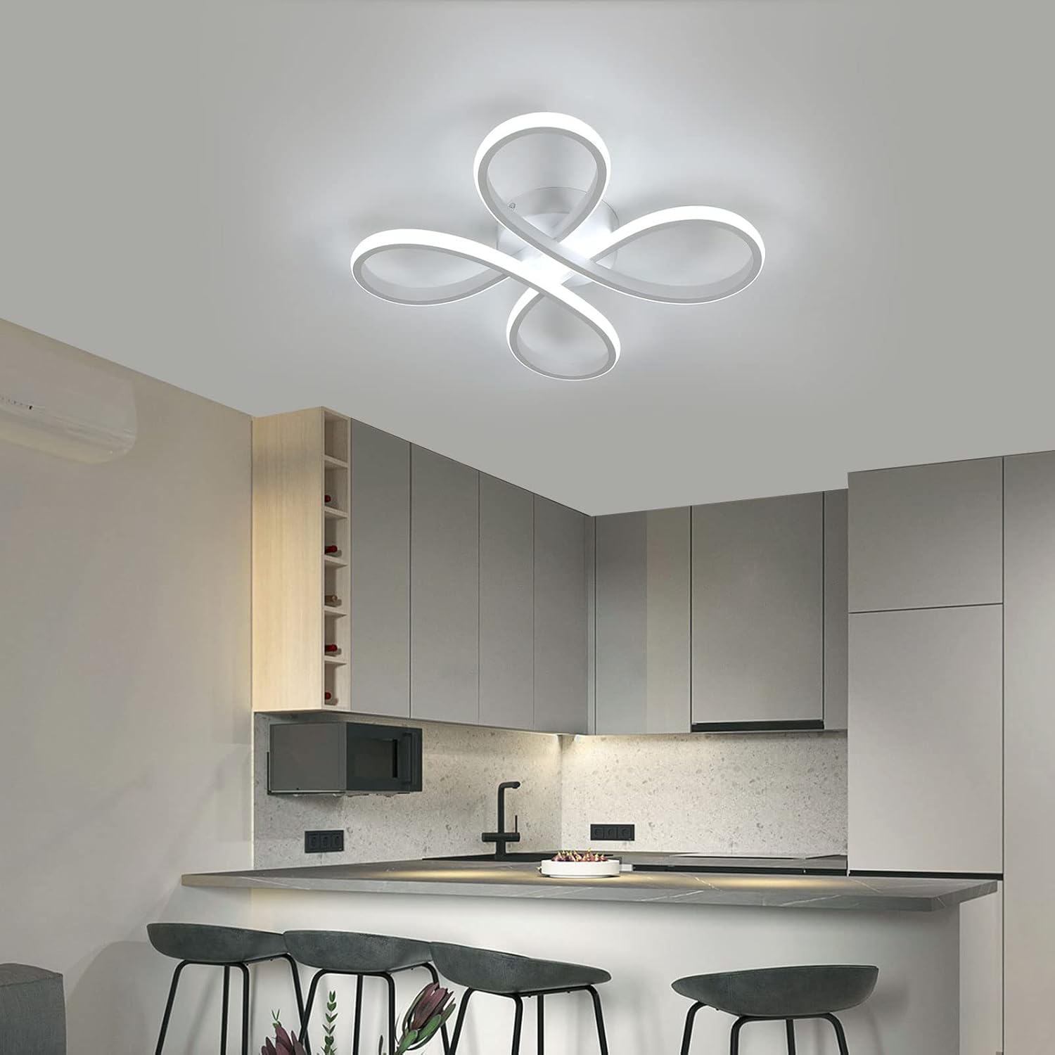 Plafoniera LED Soffitto 30W 6500K Bianco Freddo - immagine 7
