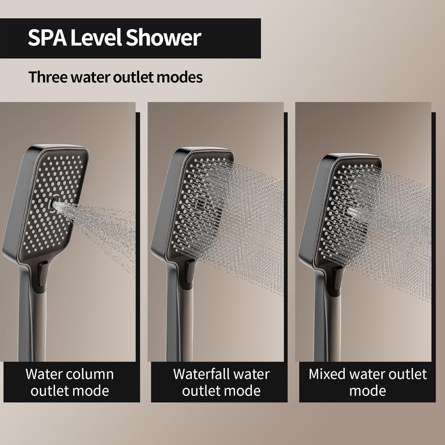 Colonna doccia con display LED digitale e orologio - immagine 5