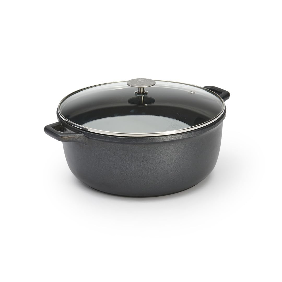 De Buyer - Pentola con coperchio in vetro