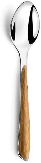 Amefa ECLAT Nature-Servizio di Posate da 24 Pezzi Marrone, Acciaio Inossidabile - immagine 3