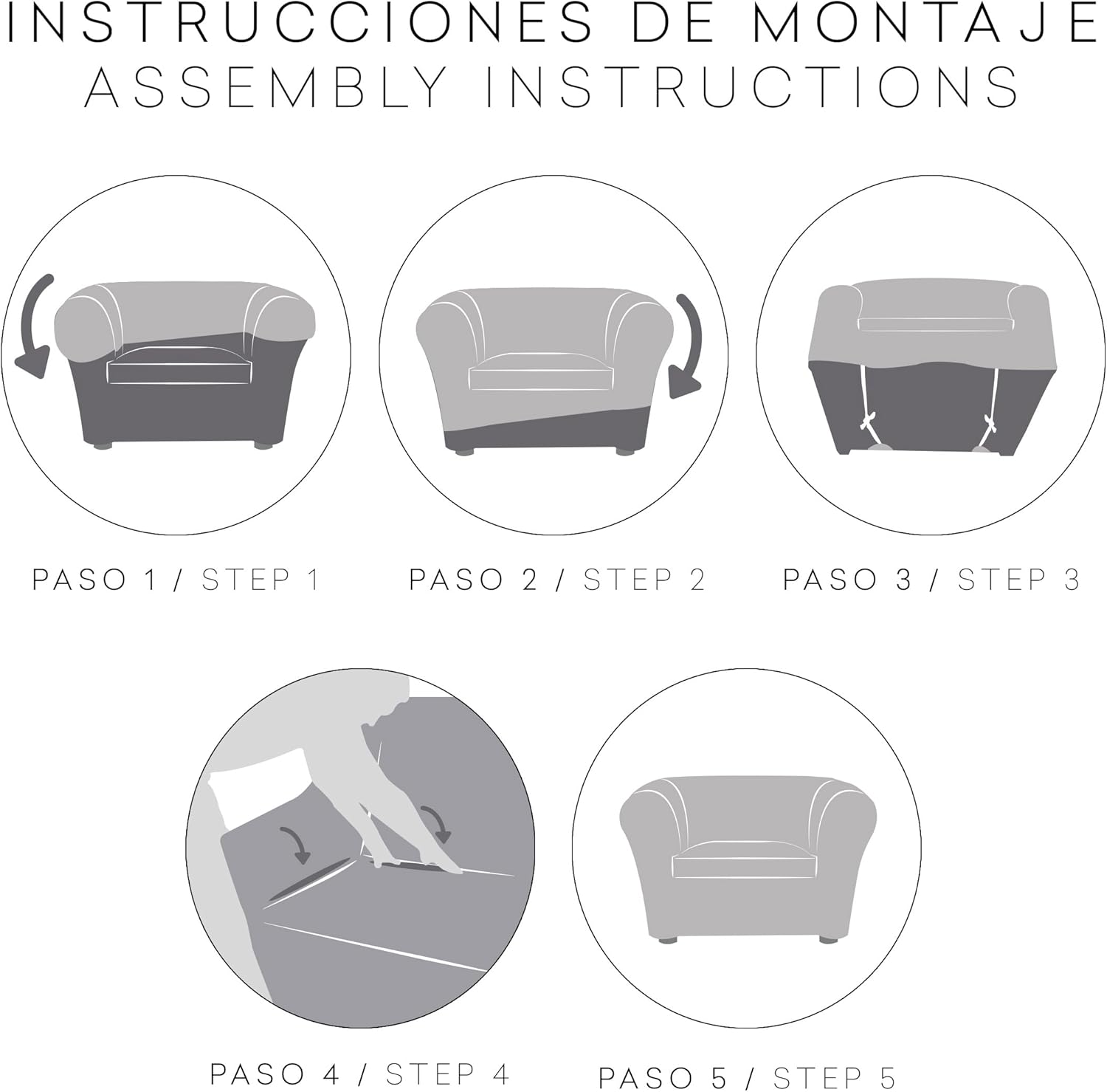 FUNDAS DE SOFA MOD/7 PREMIUM ROC CHESTER/KLIPPAN 1 PLZ - immagine 5