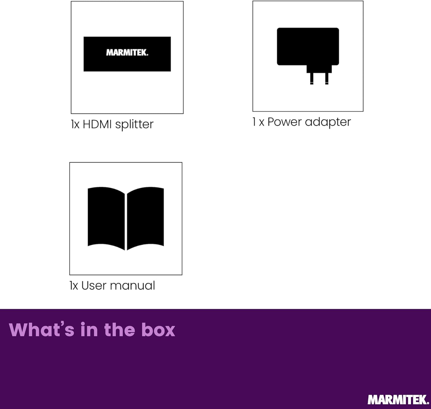 Marmitek Split 814 Pro - Splitter HDMI 8K 1 Ingresso 4 Uscite - immagine 9