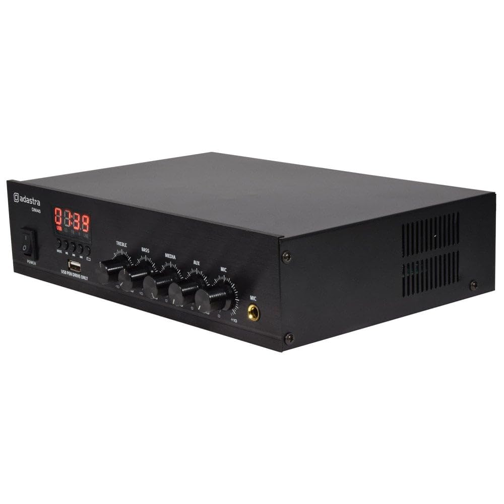 Adastra DM40 Digital 100V Mixer-Amp | 40W