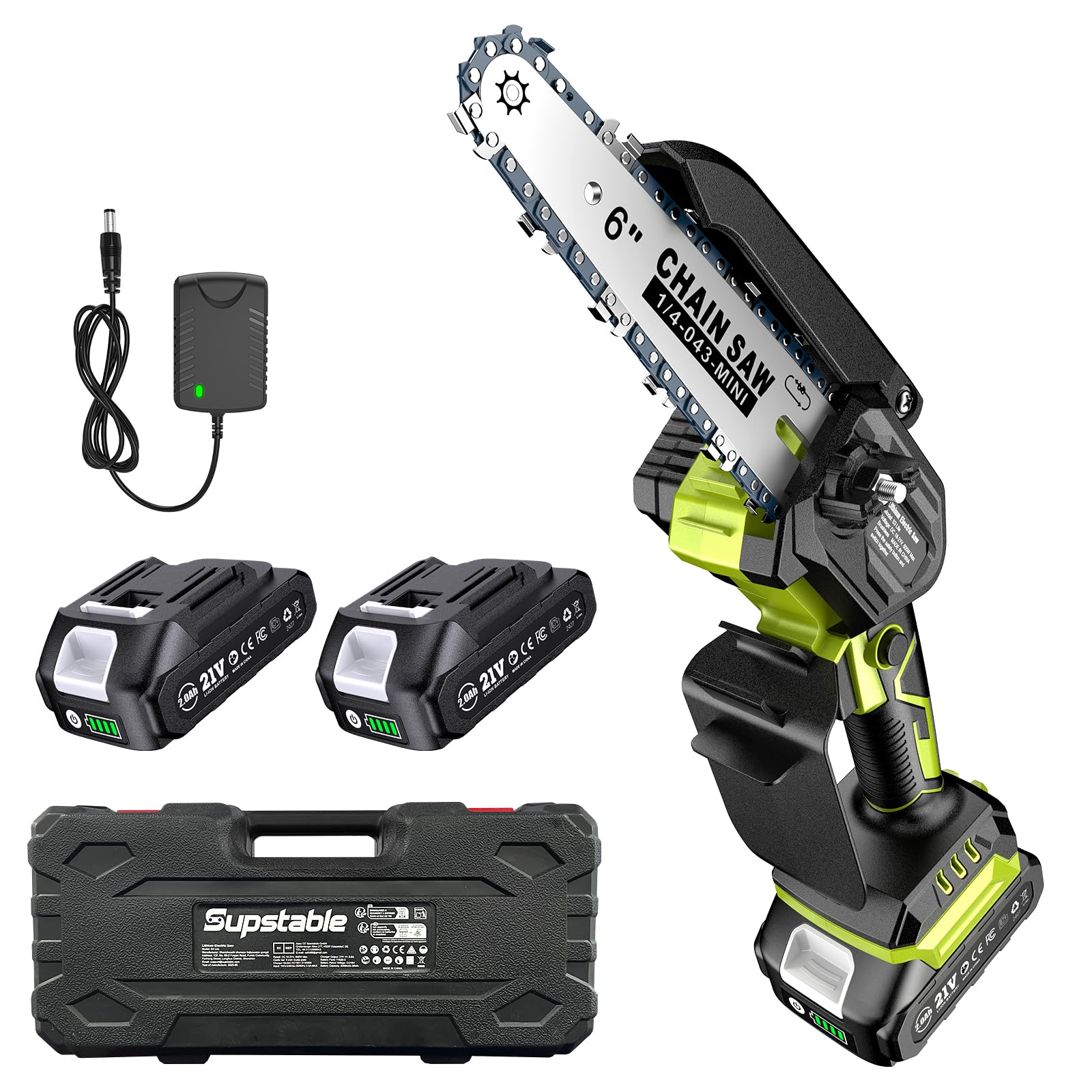 Mini Motosega a Batteria 6 Pollici Brushless