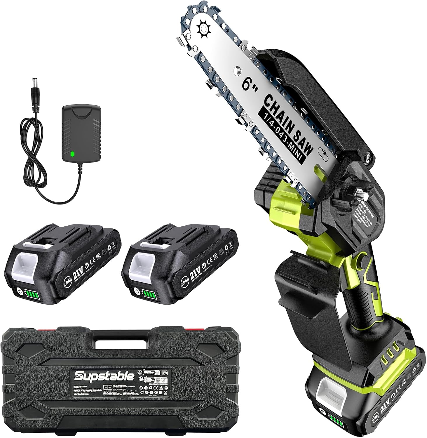 Mini Motosega a Batteria 6 Pollici Brushless - immagine 1