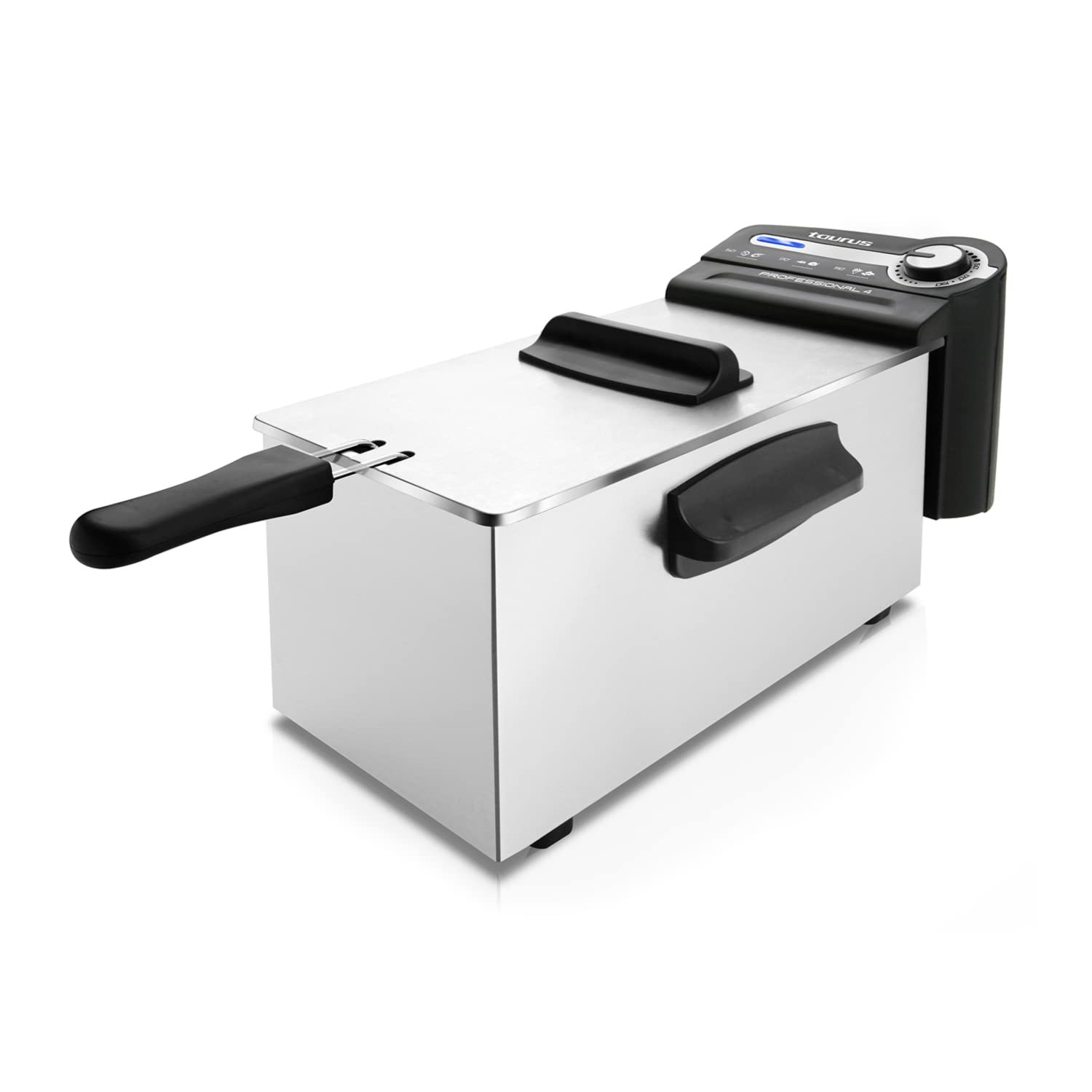 Taurus 973947000 Fryer Profesional 4, 4L. 2200W, Steel
