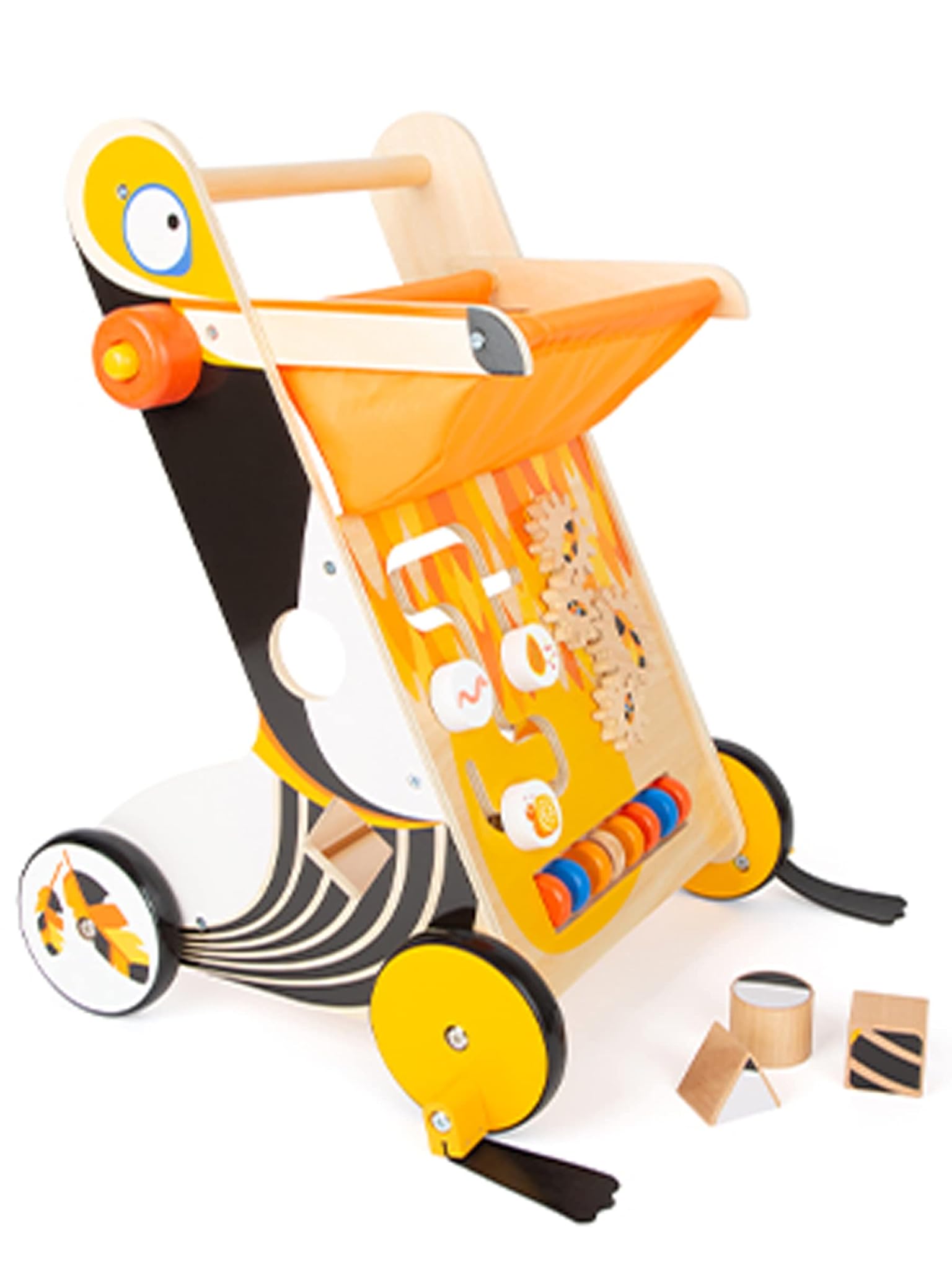 small foot company Babytoys, 11737 Carrello Da Passeggio Tucano, 49 cm
