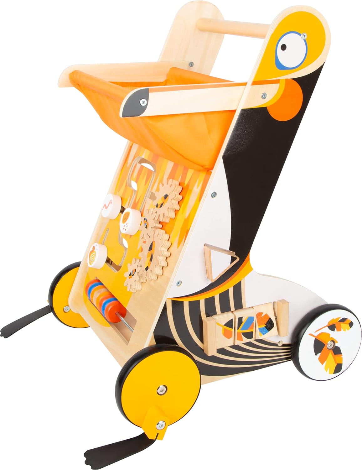 small foot company Babytoys, 11737 Carrello Da Passeggio Tucano, 49 cm - immagine 3
