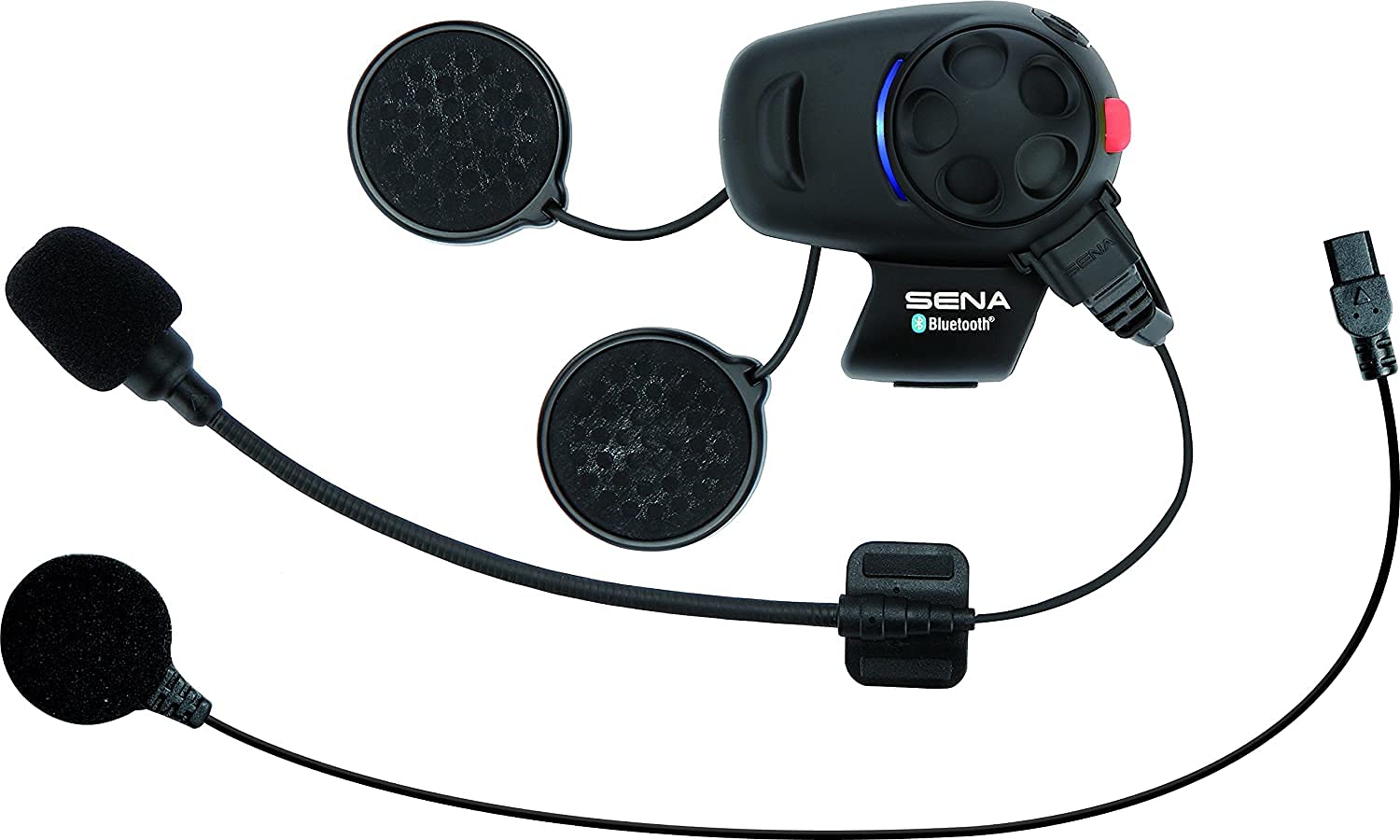 Sena SMH5-UNIV Auricolare e Interfono Bluetooth, Nero