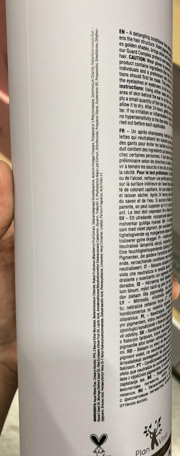 Maria Nila Sheer Silver - Neutralizzante Tonalità Dorate - immagine 5