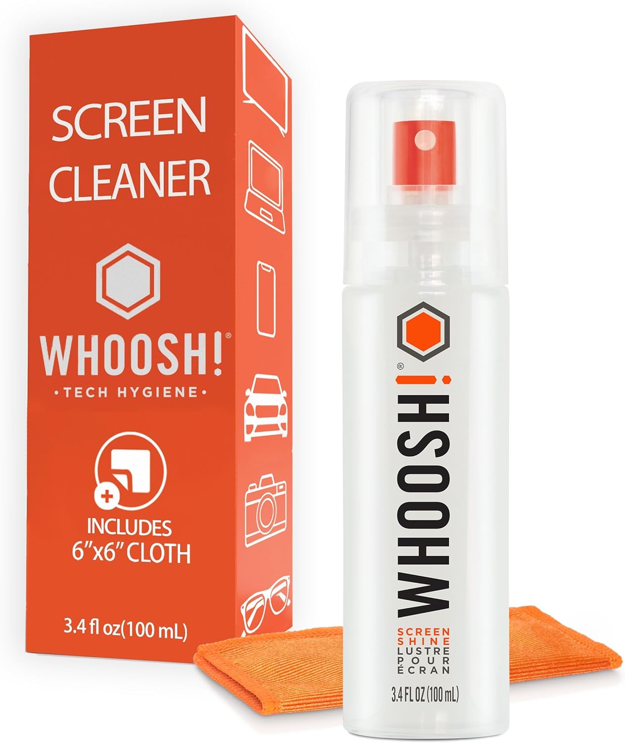 Whoosh! Screen Shine GO XL - Detergente Spray Schermi 100ml - immagine 2