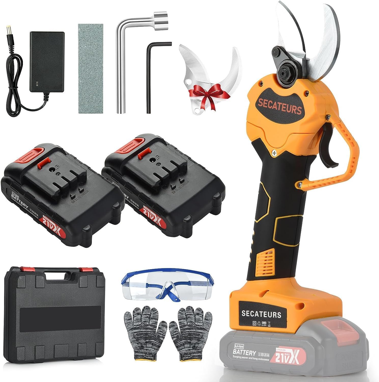 Nuzeky Forbici Potatura Elettriche Professionali 40mm