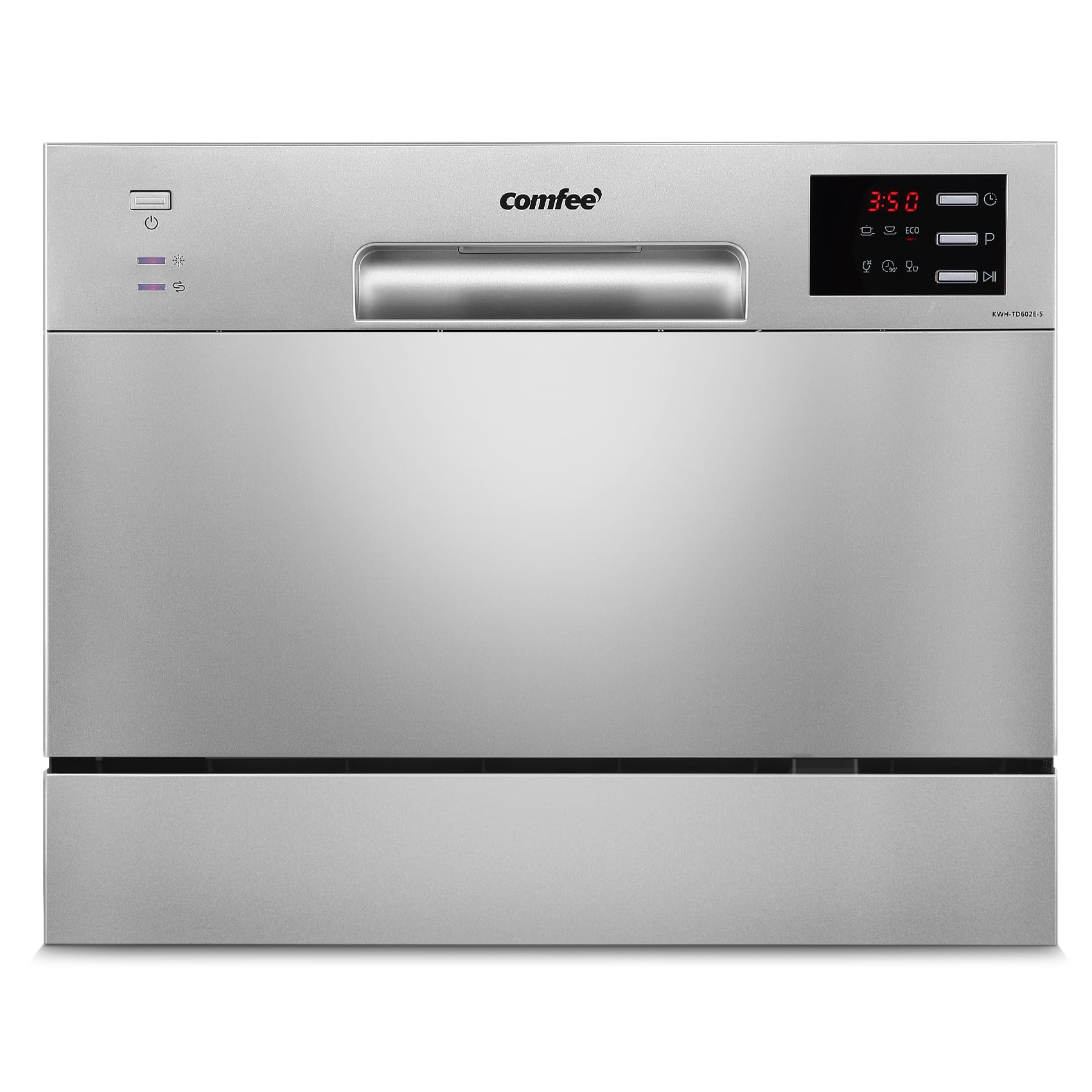 Comfee' Lavastoviglie Compatta da Tavolo TD602E-S, Argento