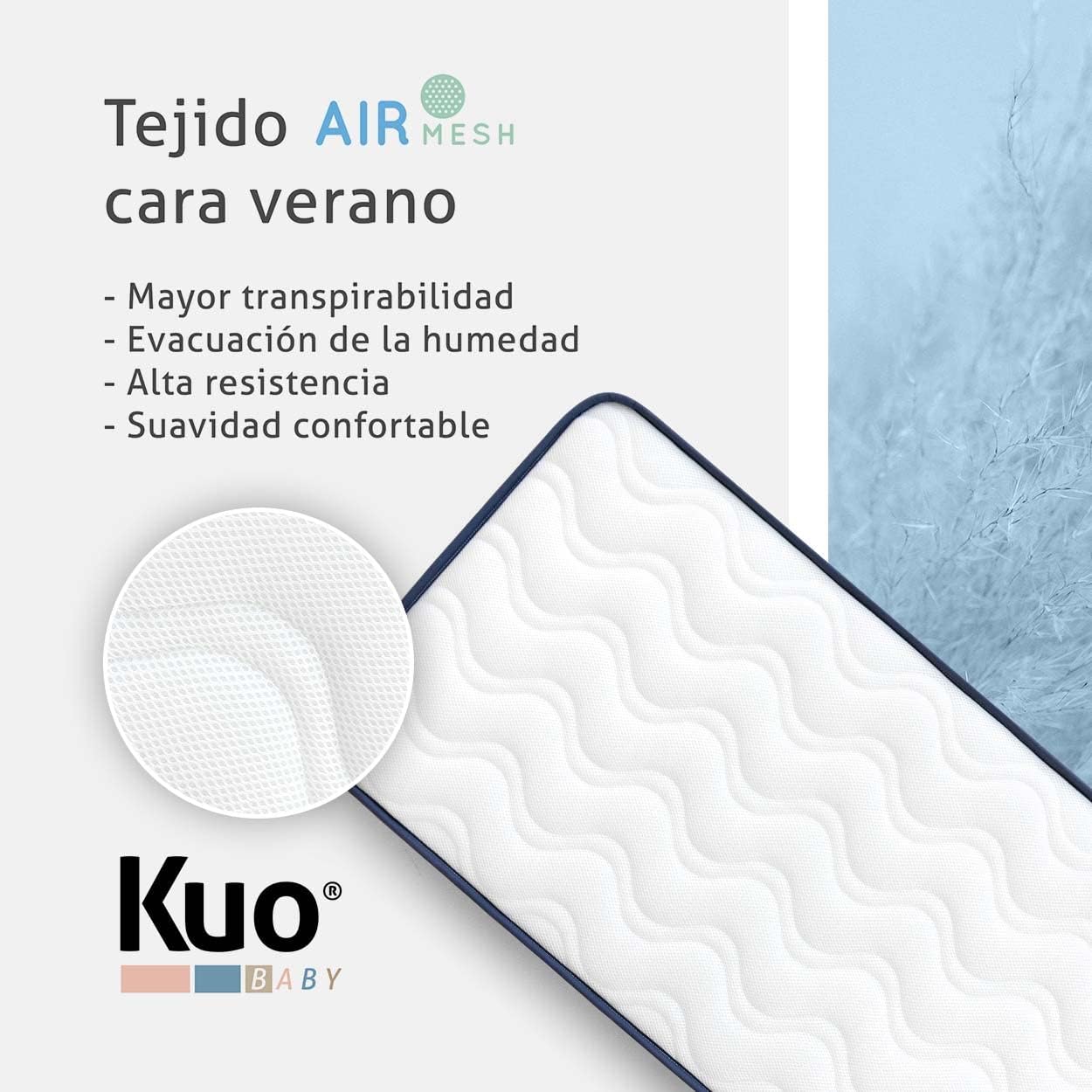 Kuo Baby - Materasso per Culla Baloo 80x50cm - immagine 6