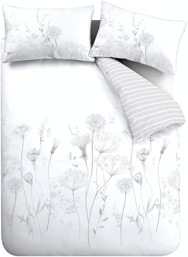 Catherine Lansfield Meadowsweet Floral - Set Copripiumino Doppio - immagine 5