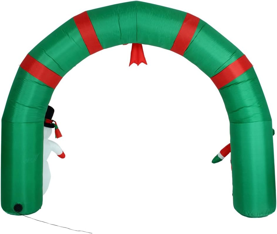 Bakaji Arco Gonfiabile Natalizio 240cm con LED - immagine 2