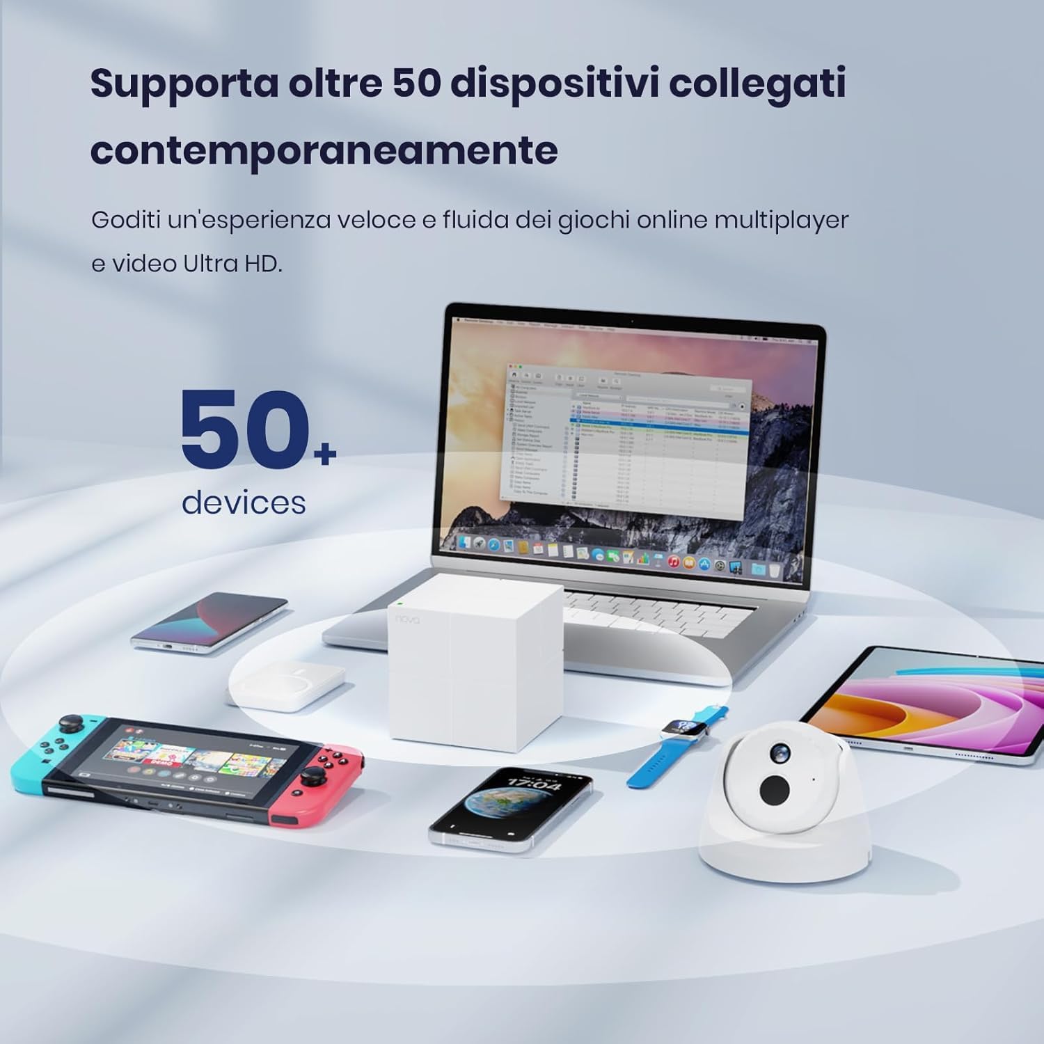 Tenda Nova MW6 - Sistema WiFi Mesh Dual Band AC1200 (2 Pezzi) - immagine 5