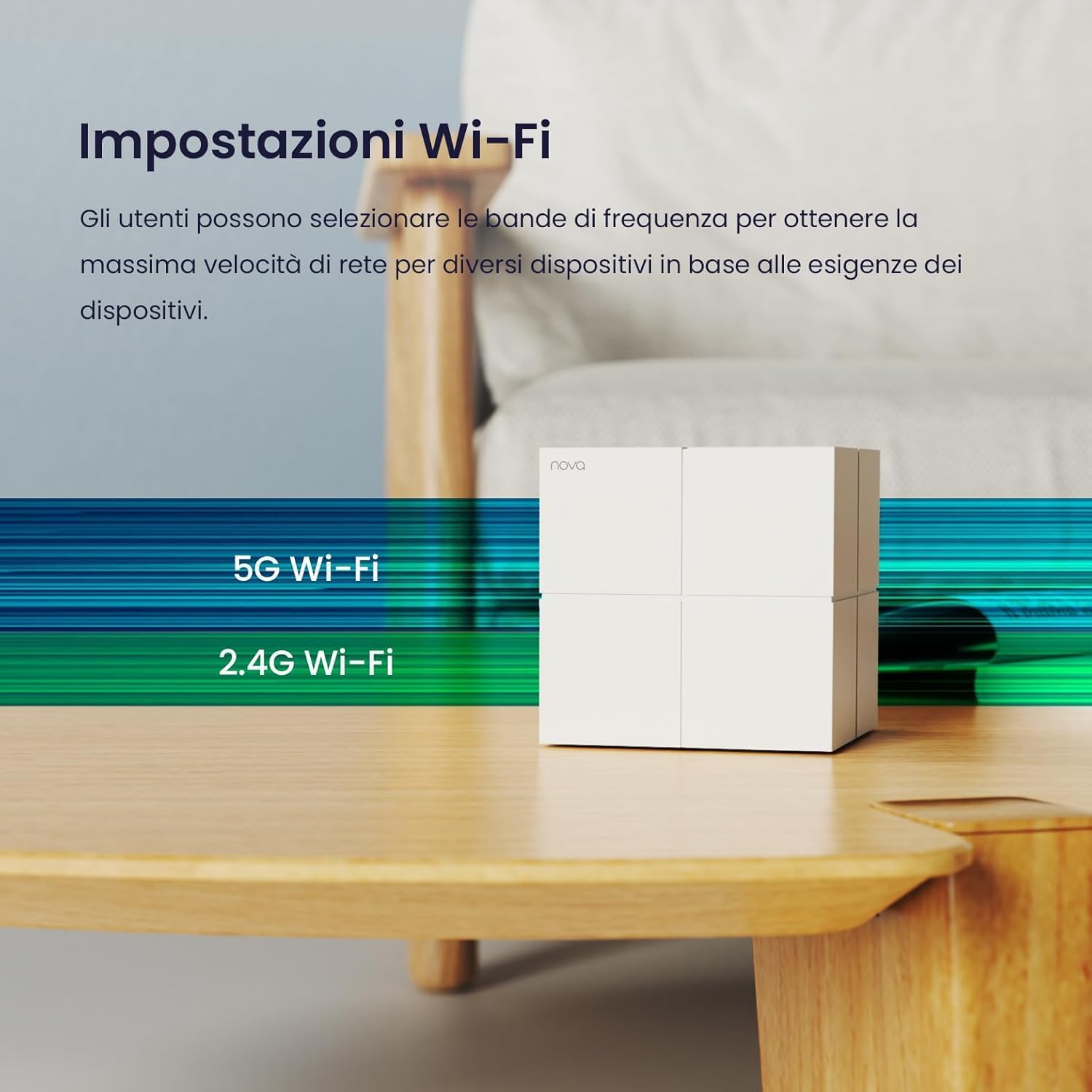 Tenda Nova MW6 - Sistema WiFi Mesh Dual Band AC1200 (2 Pezzi) - immagine 7