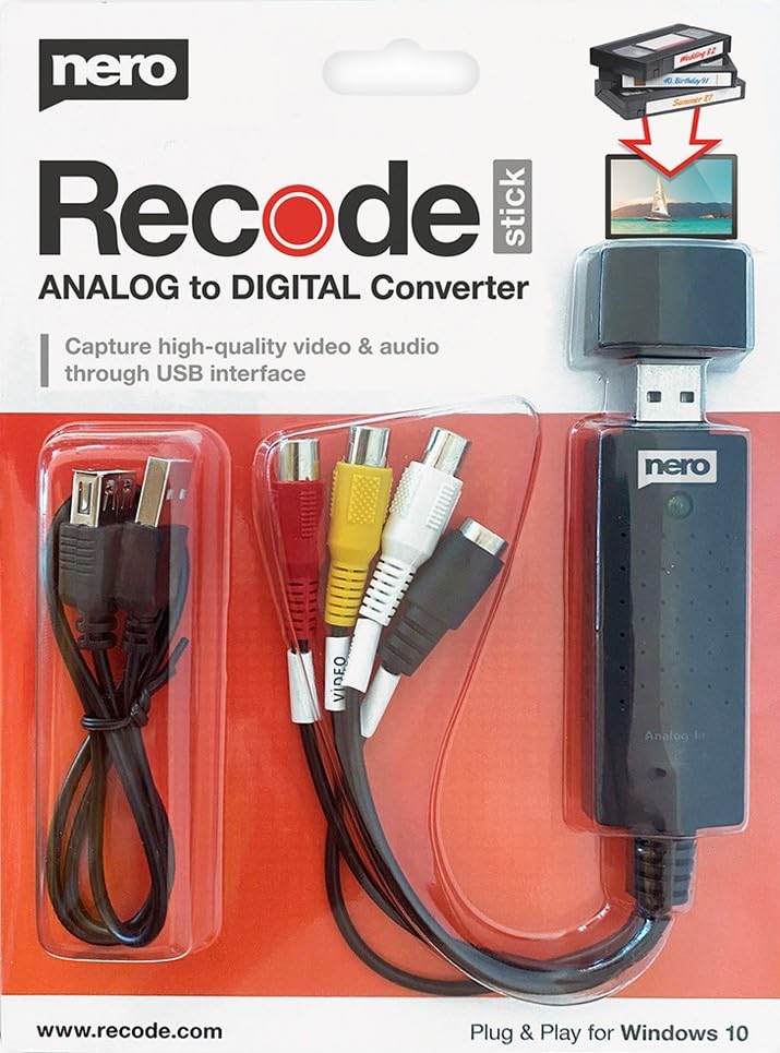 Nero Video Grabber - Digitalizzatore VHS a USB