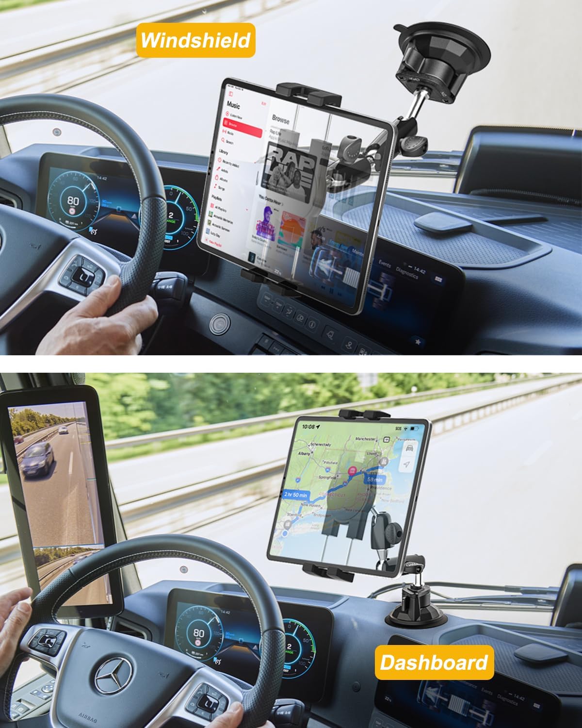 Woleyi Supporto Tablet Auto Ventosa Forte - immagine 4